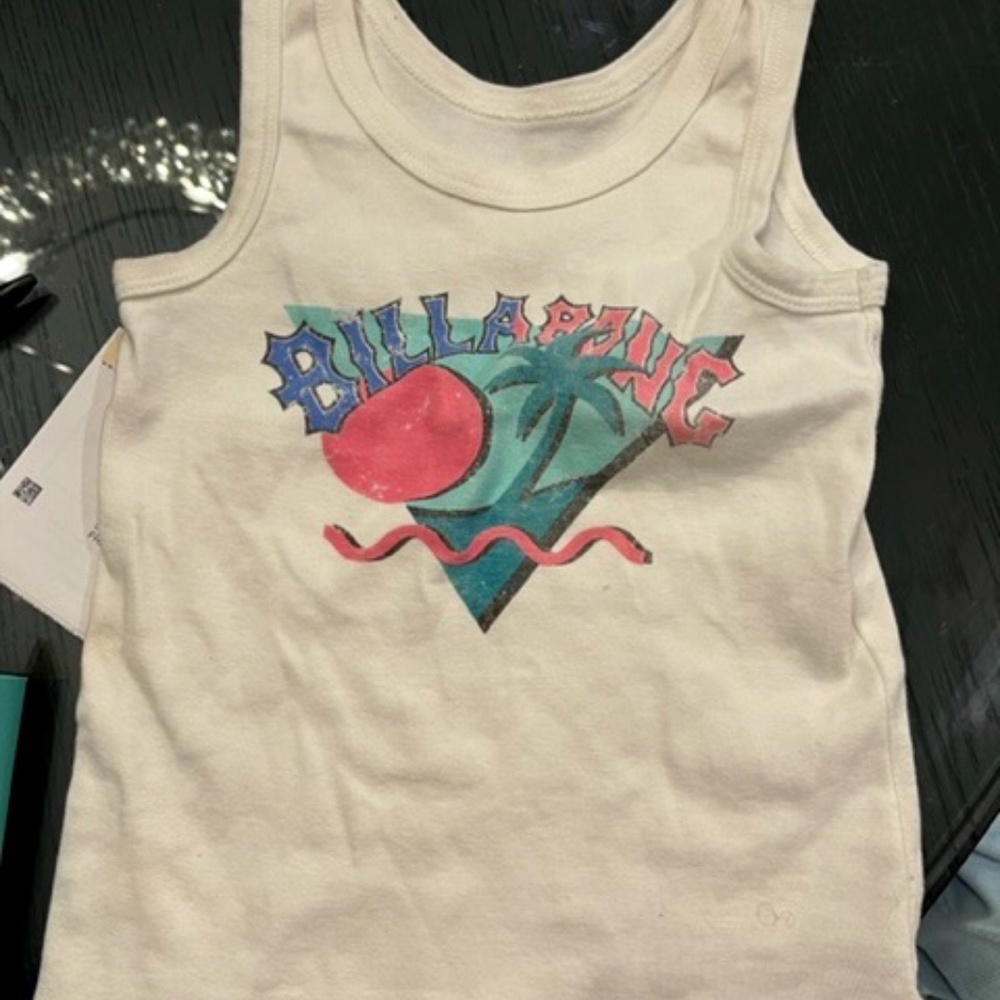 billabong girl's tank top